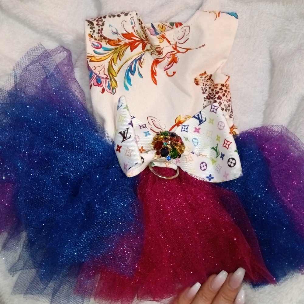 Custom Dog Harness Outfit for XSmall Small Dog